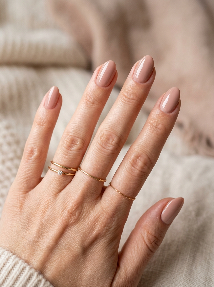 Taupe Stockholm Nails als Stockholm Nails Inspiration 2026